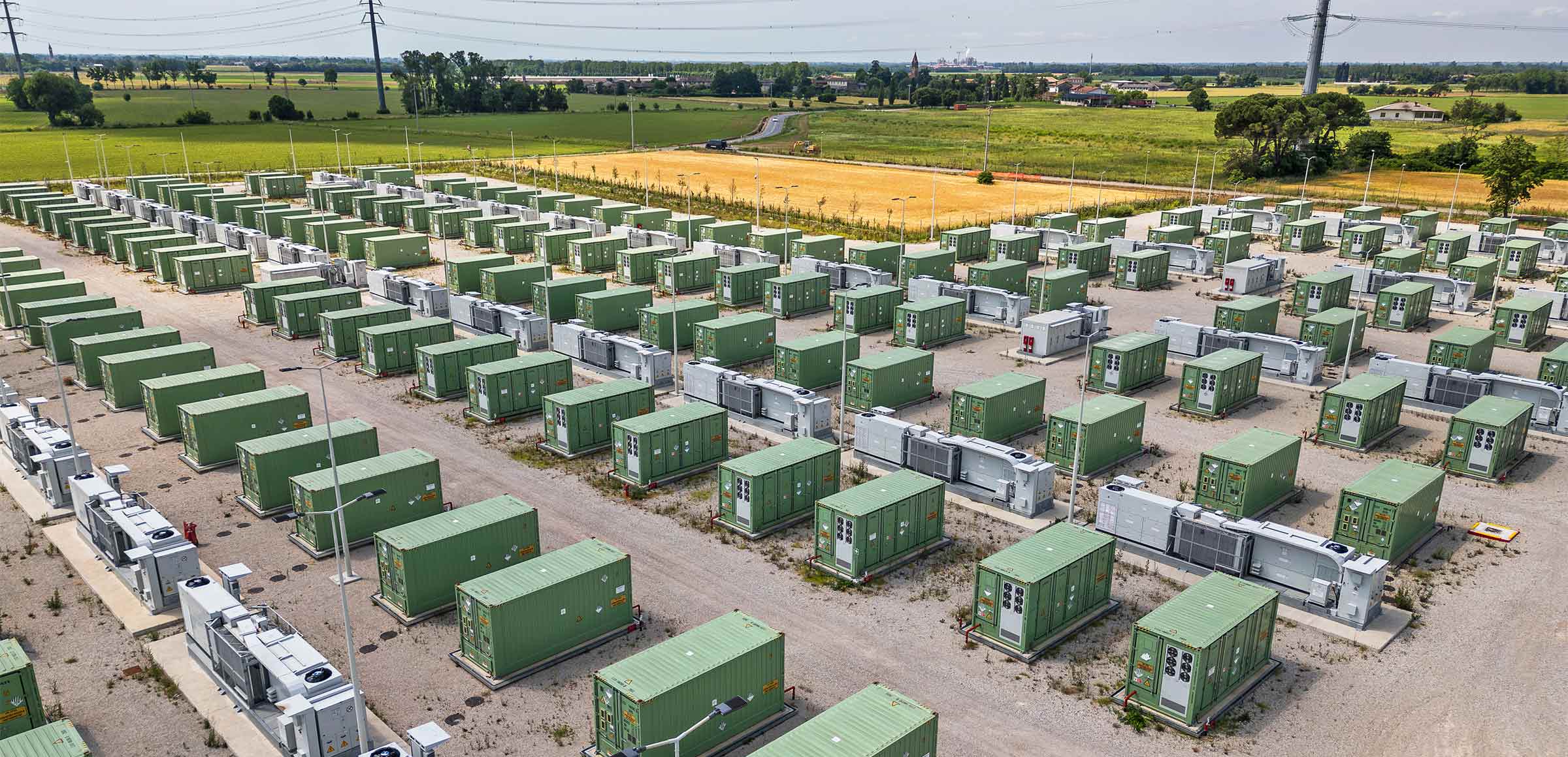 Utility-scale battery energy storage system installation